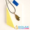 Bronz Renkli Sol El Kolye - Görsel 2