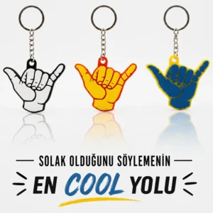 Sol El Hang Loose Anahtarlık ve Çanta Süsü